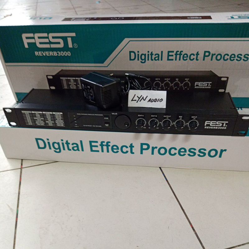 EFFECT VOCAL FEST REVERB 3000 ORIGINAL EFEK  REVERB 3000