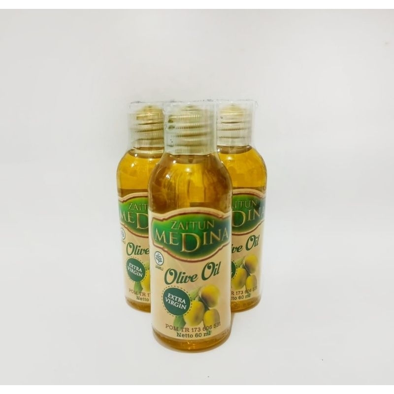 

Medina Extra Virgin Olive Oil Minyak Zaitun Isi 60 ml Original
