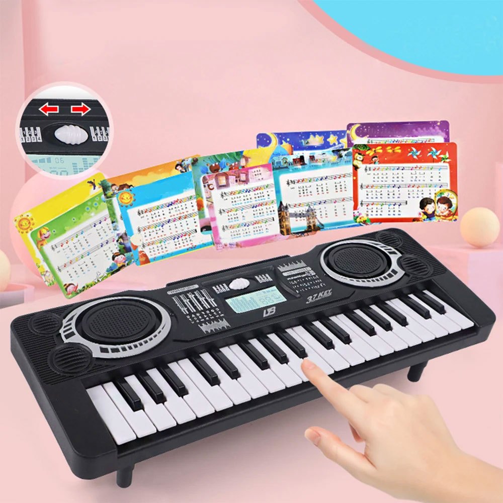 Piano Anak Portable Organ Piano Musical Keyboard 37 Keys