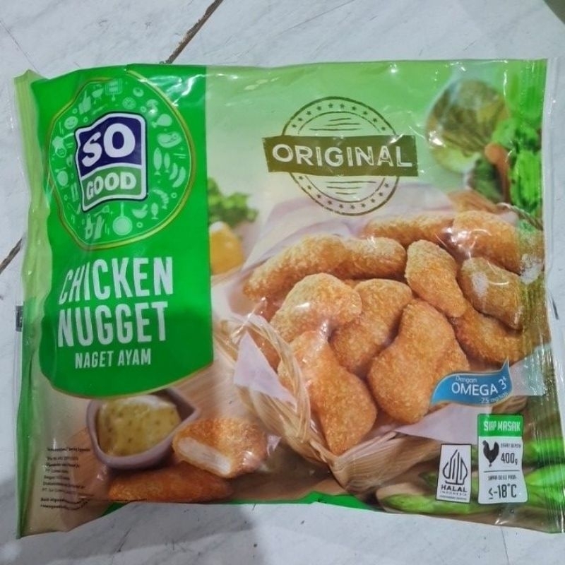 

So Good Chicken Nugget Original 400gr