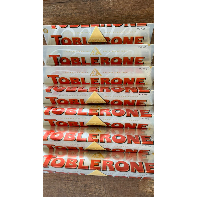 

Toblerone White Chocolate 360gr