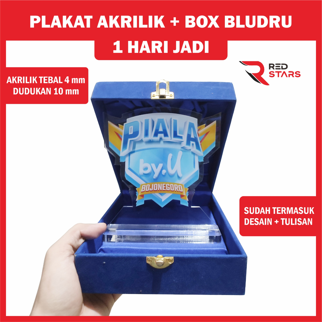 Vandel Akrilik / Plakat Akrilik / Vandel wisuda / Vandel Magang Print UV tebal 10mm