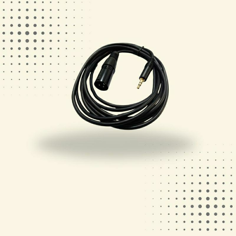 XLR Cable Male to 3.5mm