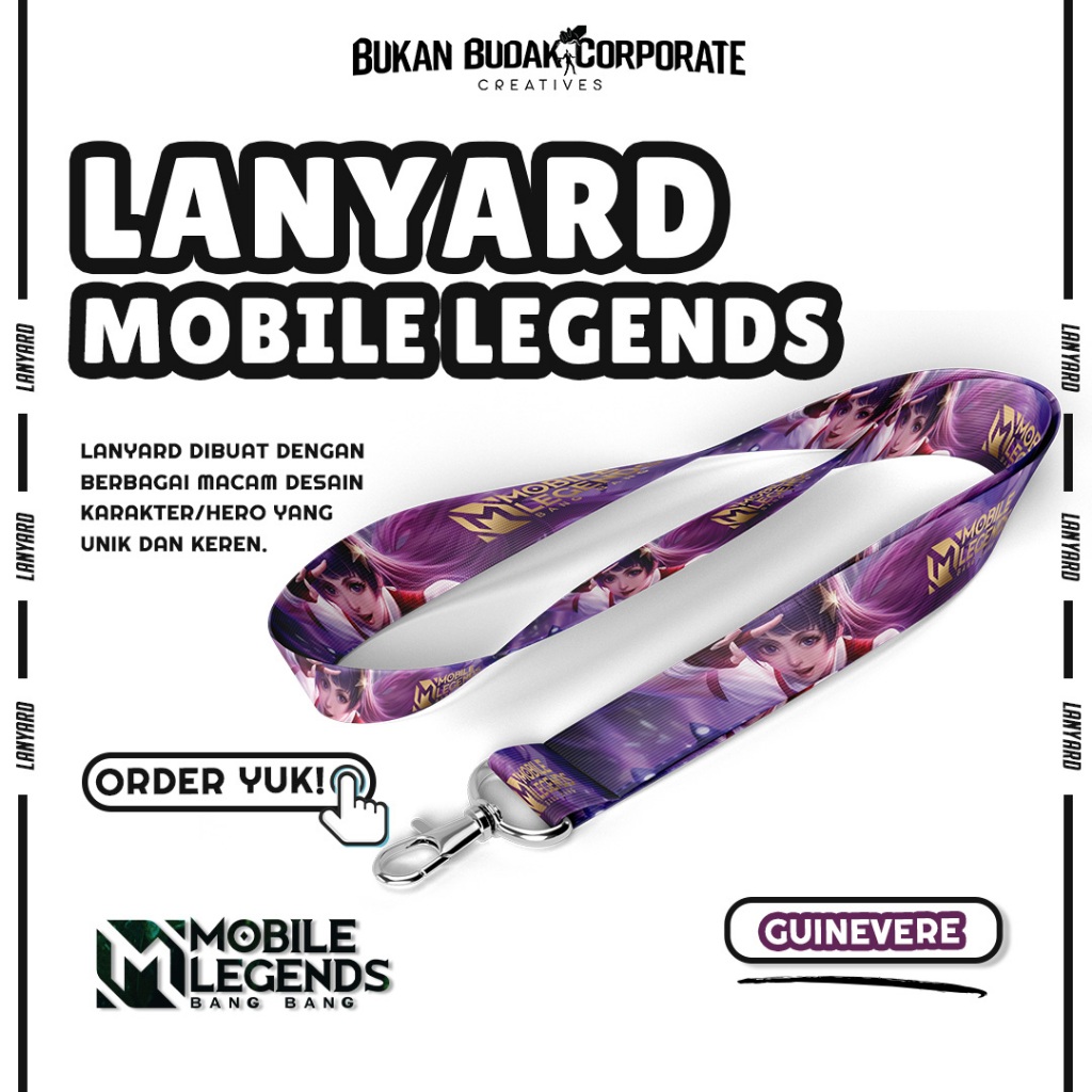 

LANYARD GUINEVERE MLBB I LANYARD GAMING