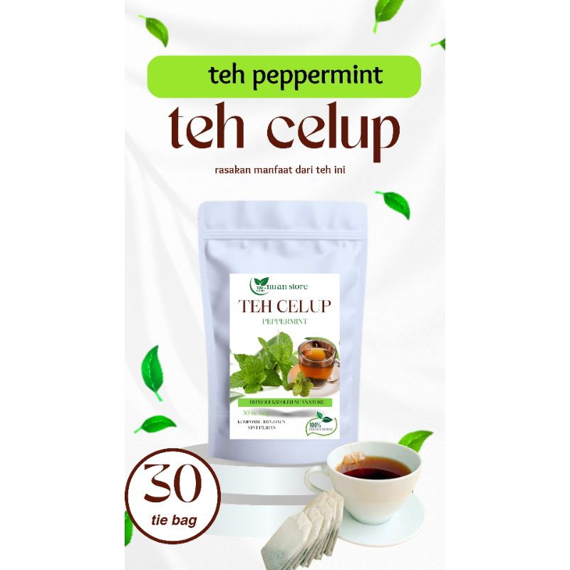 

TEH CELUP MINT (PEPPERMINT) ISI 20 BAG