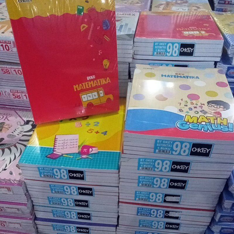 

Buku Kotak Kiky 98 Lembar Oakey