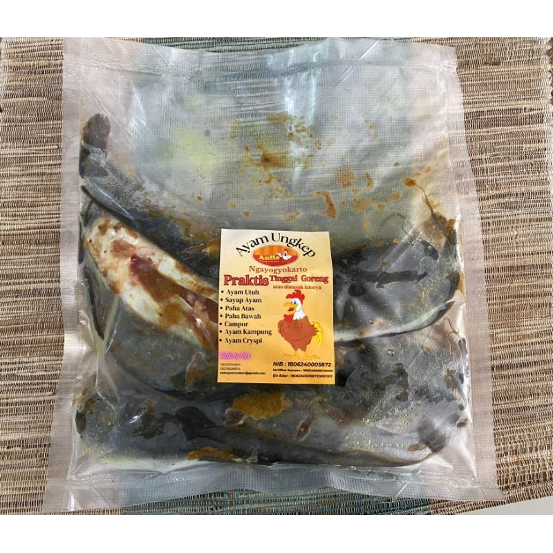 

Lele berbumbu siap goreng