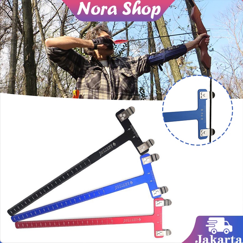 KODE C13H Bow Square Fismil Elong T Gauge Fismil Panahan Topoint Fismil T Scale Penggaris Busur Pana