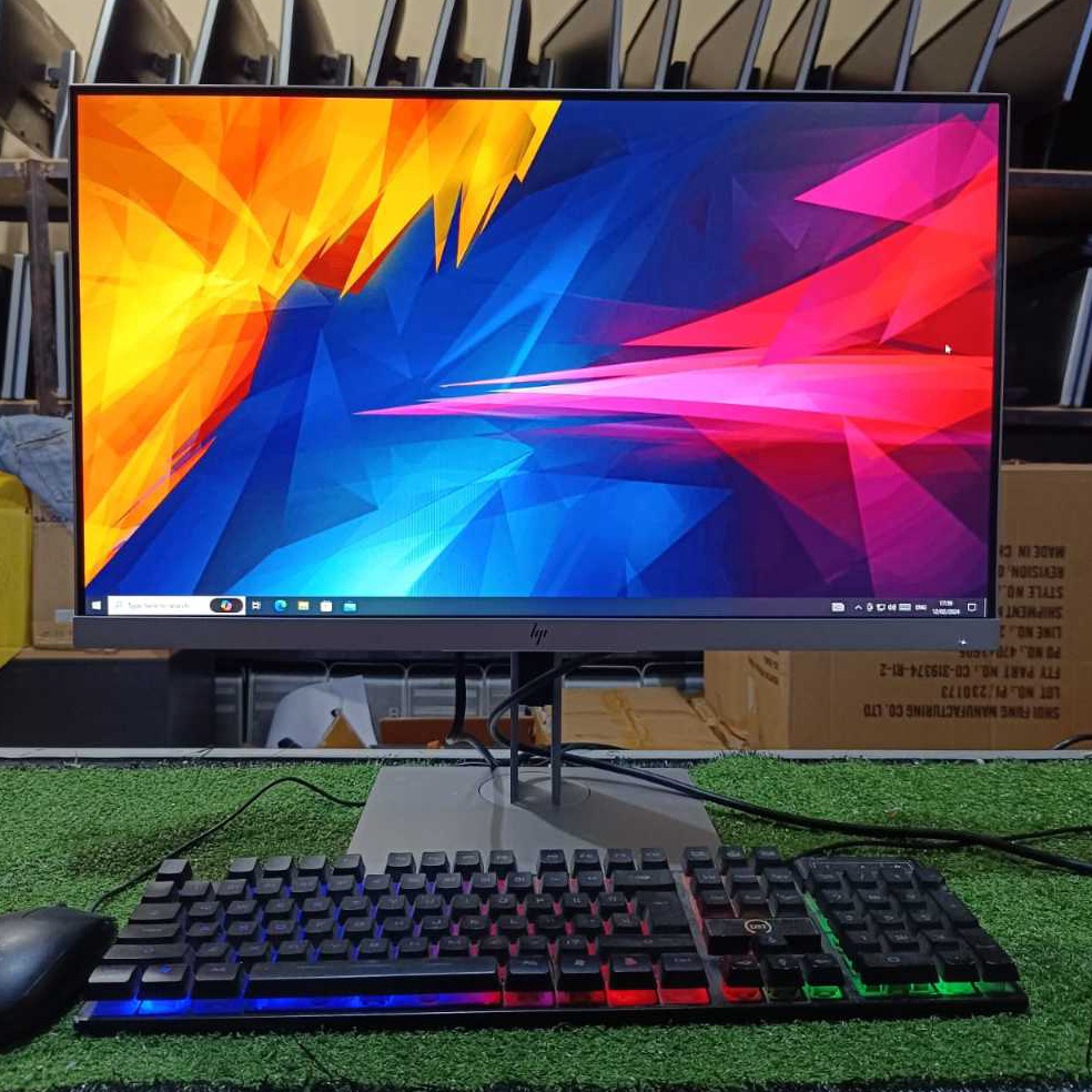 KODE R19A Monitor LED Frameless 27  24  22 inch HP E223 E243 E273 IPS HDMI  murah second mulus