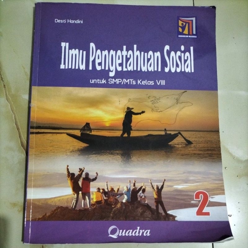 Buku pelajaran kelas 8 ,Quadra