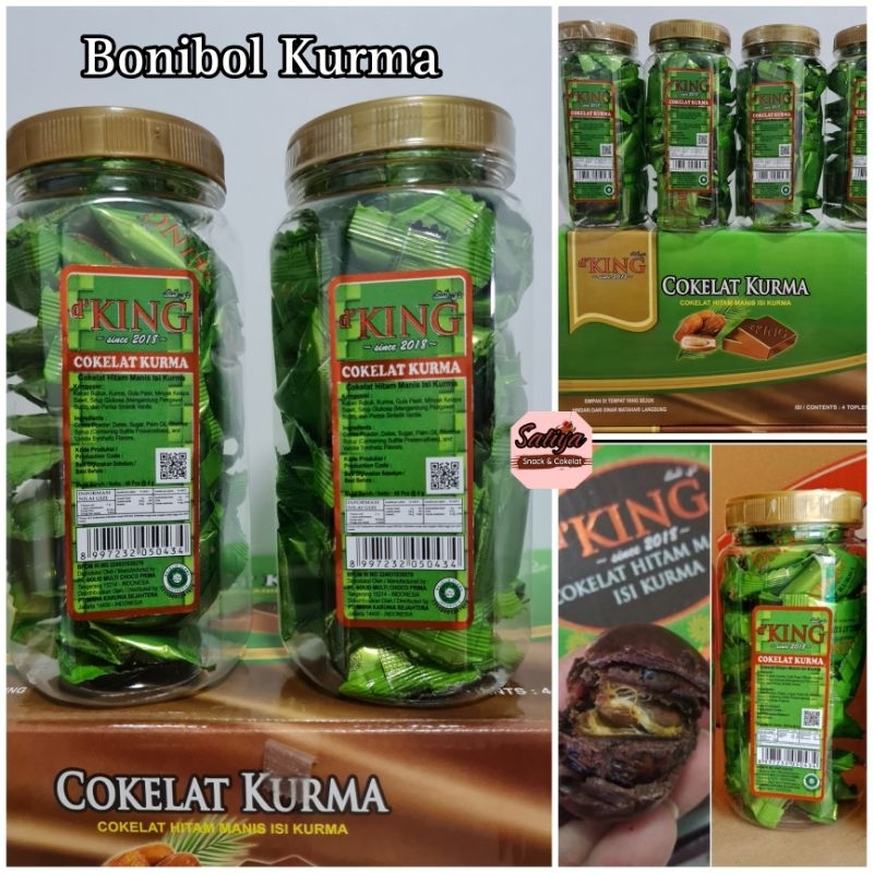 

Dking Bonibol Kurma cokelat isi kurma pertoples