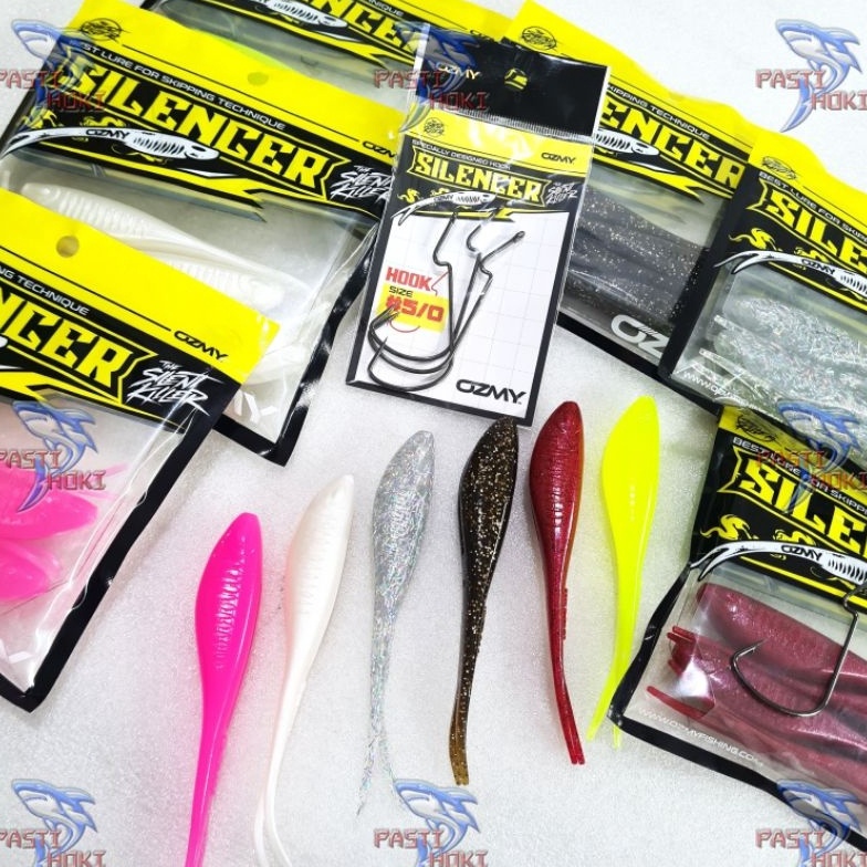 KODE F8V soft lure ozmy silencer ORI 1gr 12cm 1 hook OZMY  baby omzy silencer