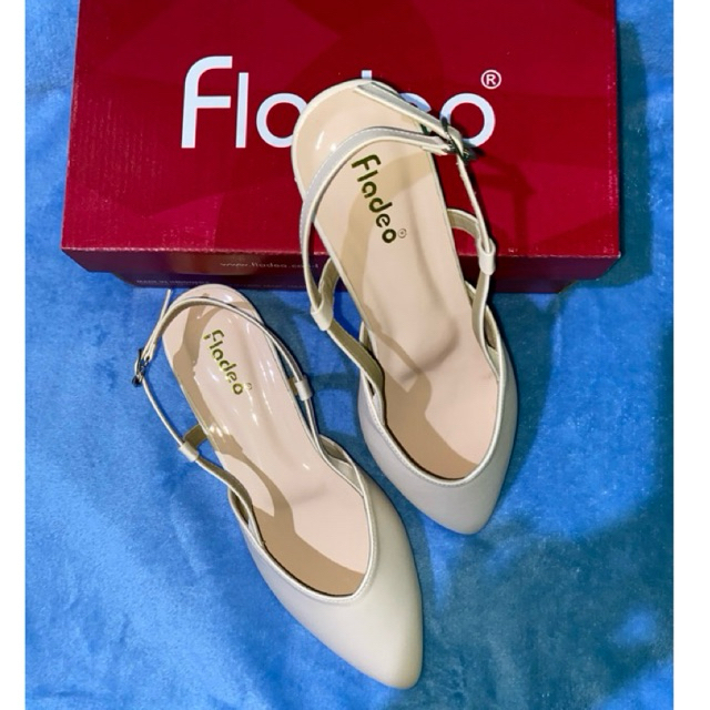 sendal wanita fladeo tali belakang 3cm