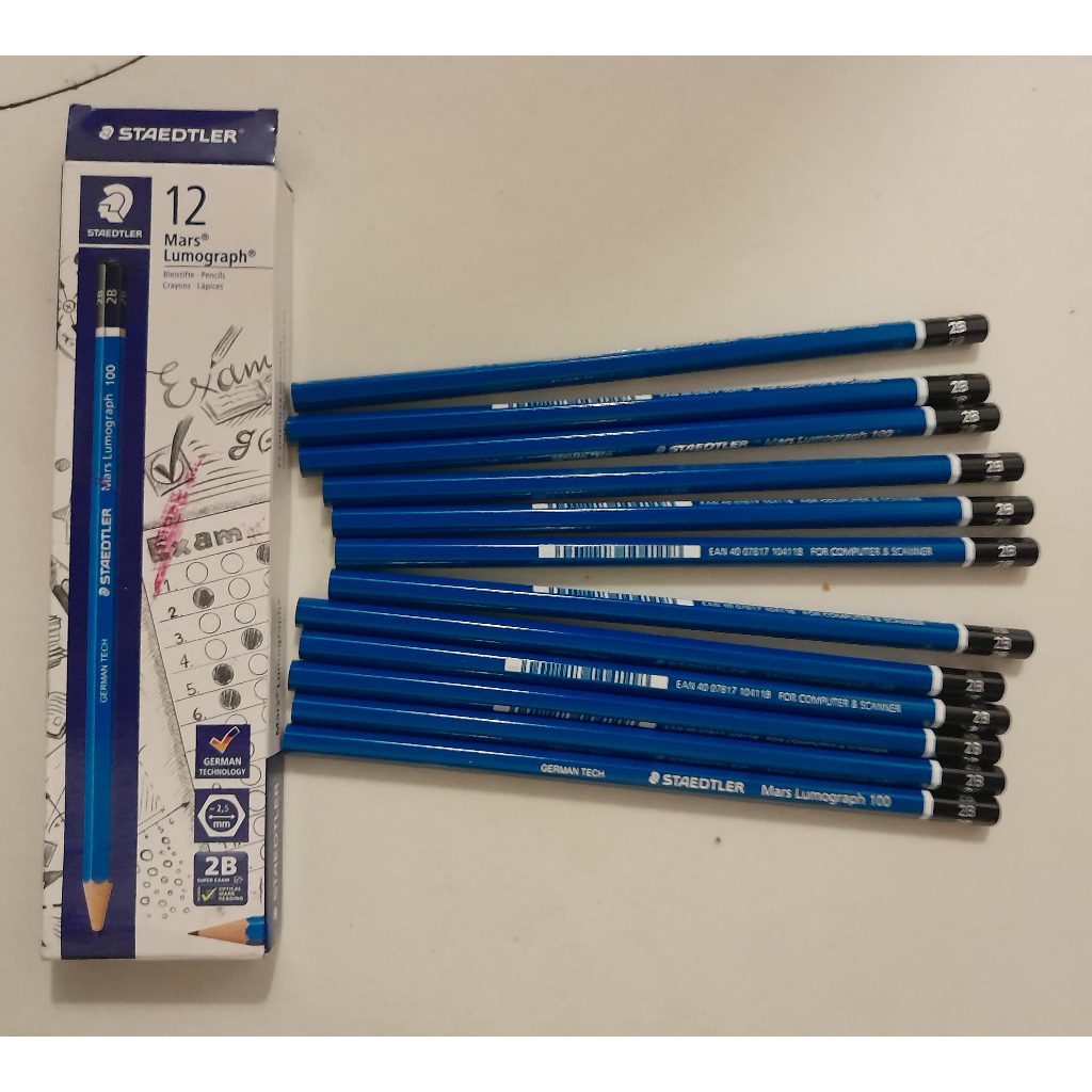 

Pensil STAEDTLER 2B 1 Pak Isi 12 pcs