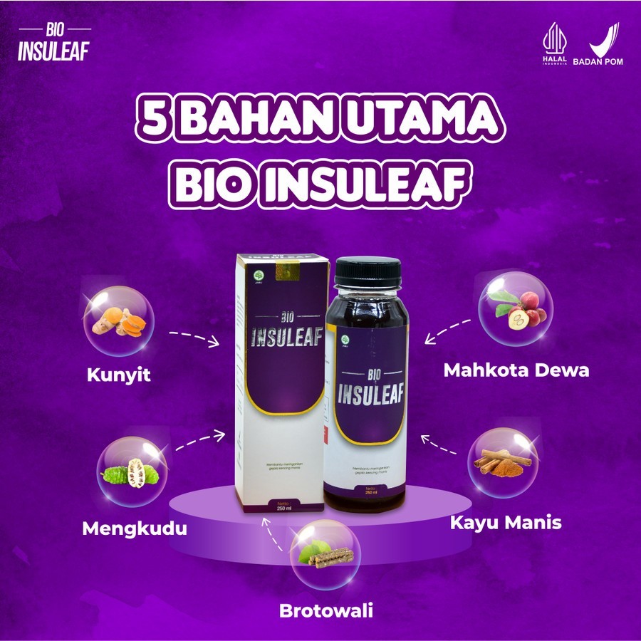 

Bio Insuleaf Original Produk Asli Solusi Atasi Diabetes Gula Darah