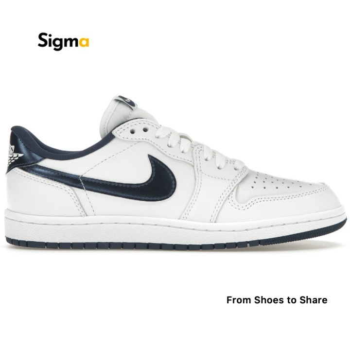 Sneakers Nike Air Jordan 1 Low OG 85 White Navy