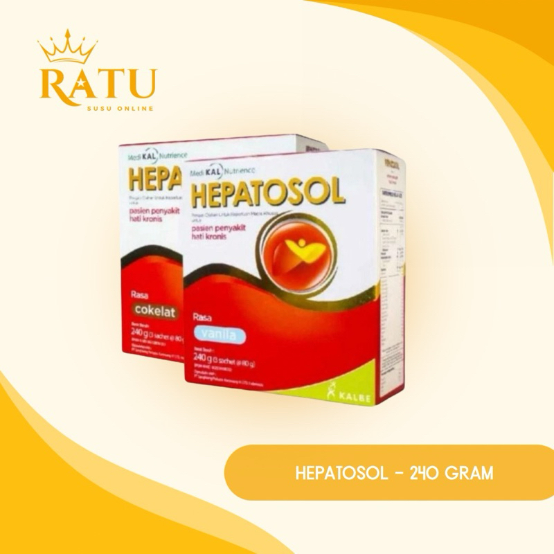 

HEPATOSOL 240 g - Nutrisi Pasien Gangguan Hati