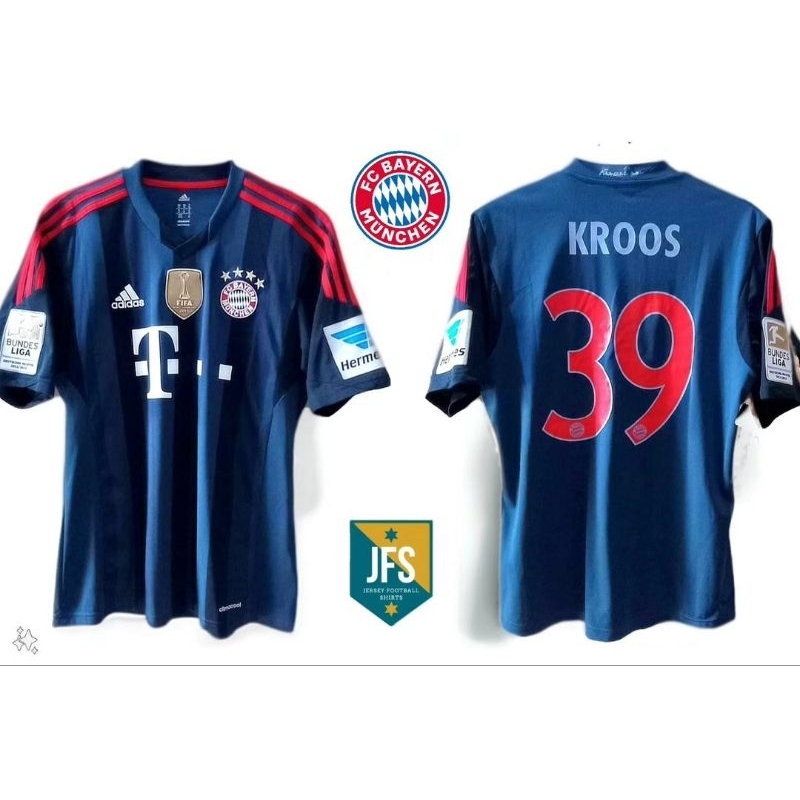 Original Jersey Bayern Munchen Third 2013-2014 Toni Kroos
