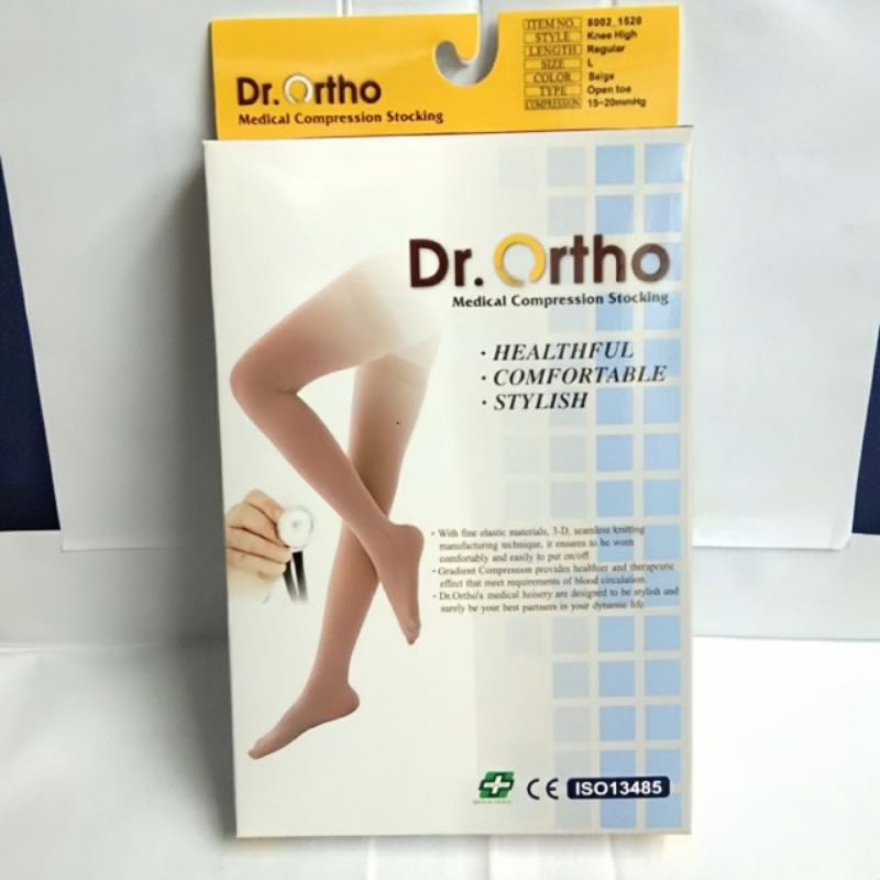 Dr. Ortho Compression Stocking A-6004 / Stocking Kesehatan Dr. Ortho Over Knee Stocking Open Toes A-