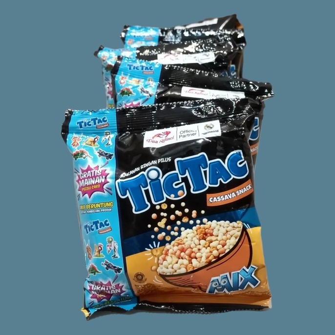 

PRODUCT TERKECE DK Kacang Pilus Tic Tac Rasa MIX Dua Kelinci renteng renceng 1an