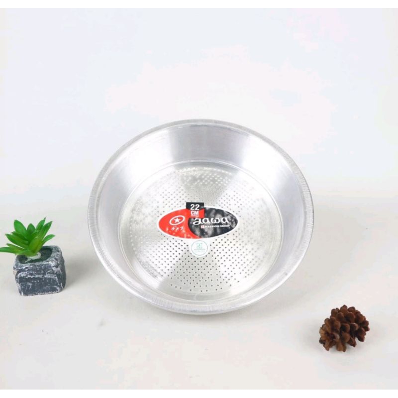 Saringan santan alumunium bulat merk jawa/ Saringan Alumunium/ Saringan santan jawa ukuran 20 22 24 