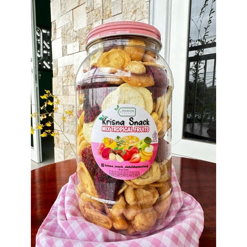 

HEBOH MIX TROPICAL FRUITS TOPLES JUMBO 2 LITER