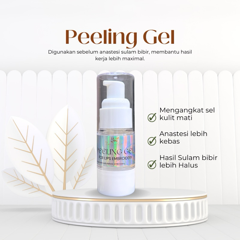 peeling gel bibir dr estrella dream sulam alis