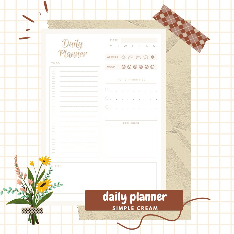 

Daily Planner Isi Binder A5 B5 Passionerie