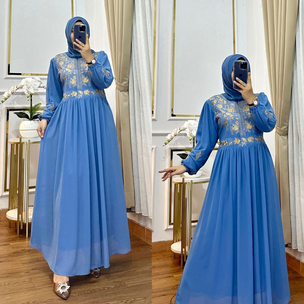 REALPICT GAMIS PAYET PREMIUM / GAMIS ATHAYA DRESS / GAMIS IMPORT / GAMIS PESTA / GAMIS CERUTY