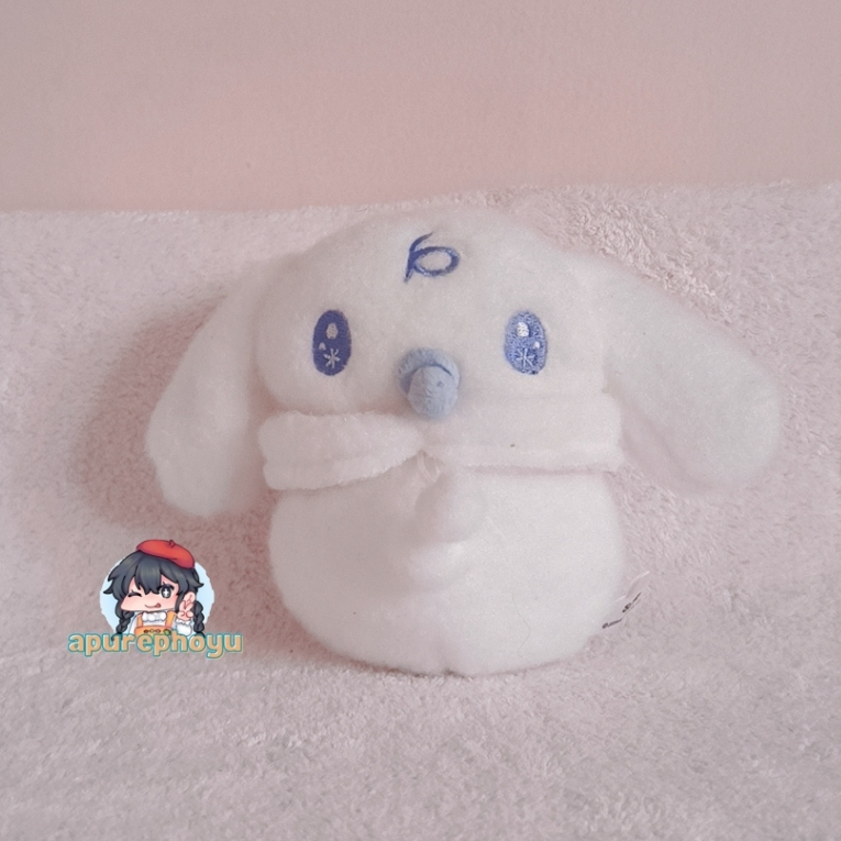 Boneka Sanrio Baby Cinnamoroll Milky Winter Edition Mini Plush