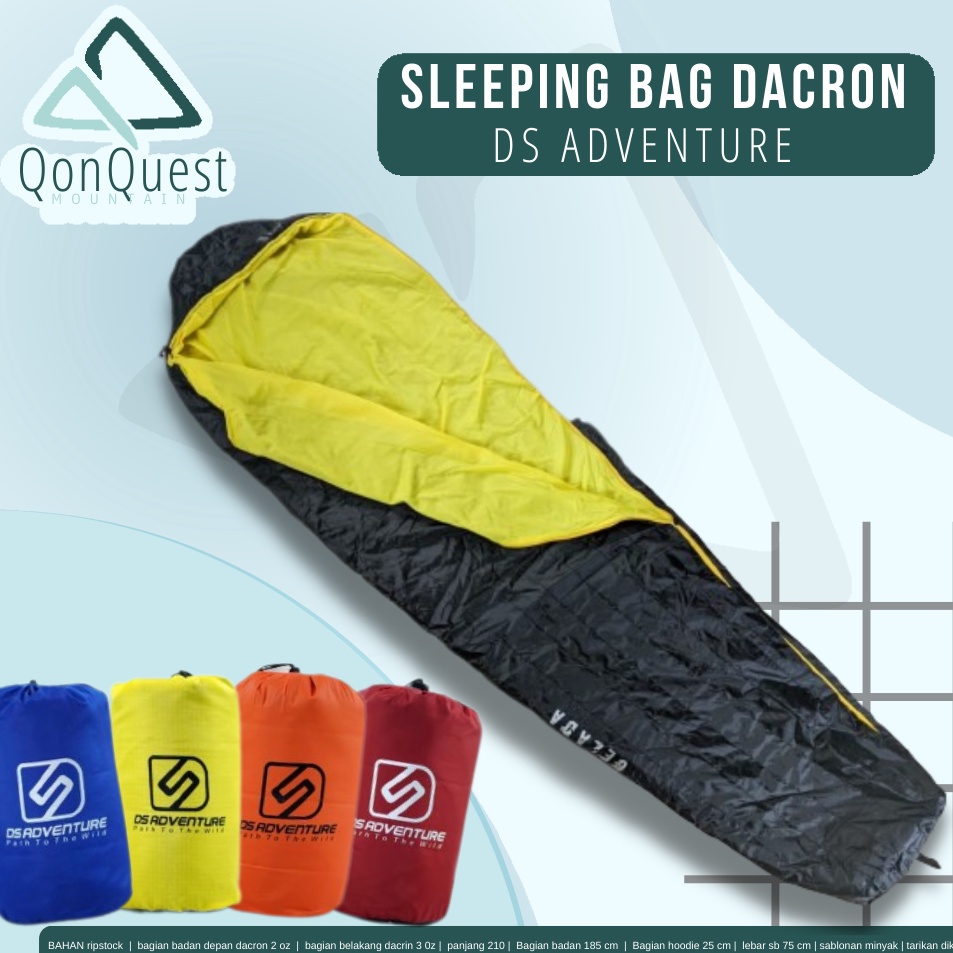 Penjualan Istimewa  Sleeping bag dacron ultralight seri gelada  sleeping bag waterproof  sleeping ba