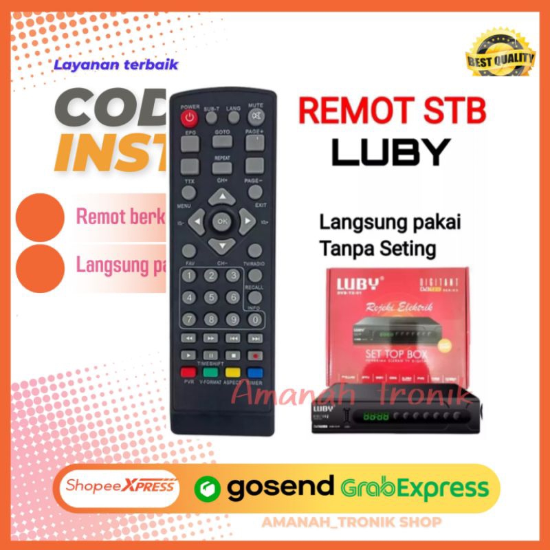 Remote remot STB Luby