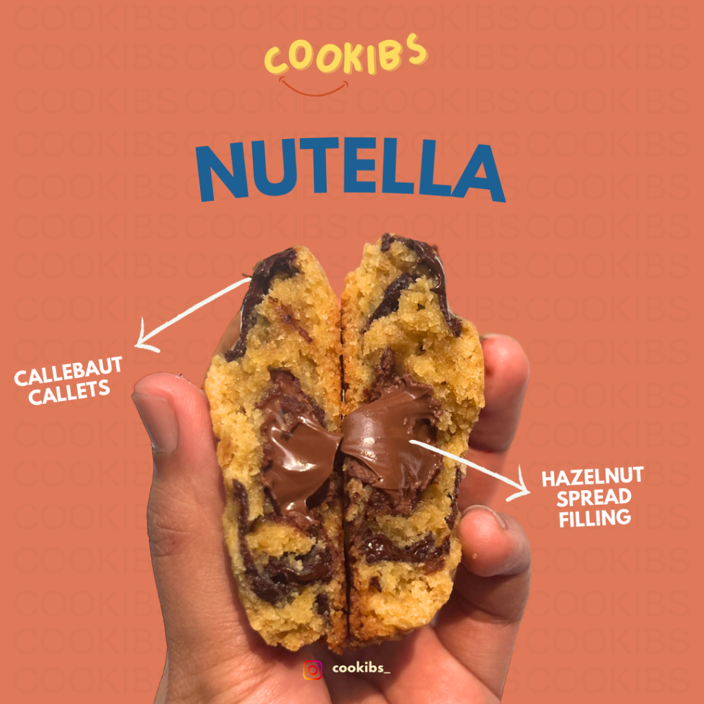 

NUTELLA CHUNKY COOKIES