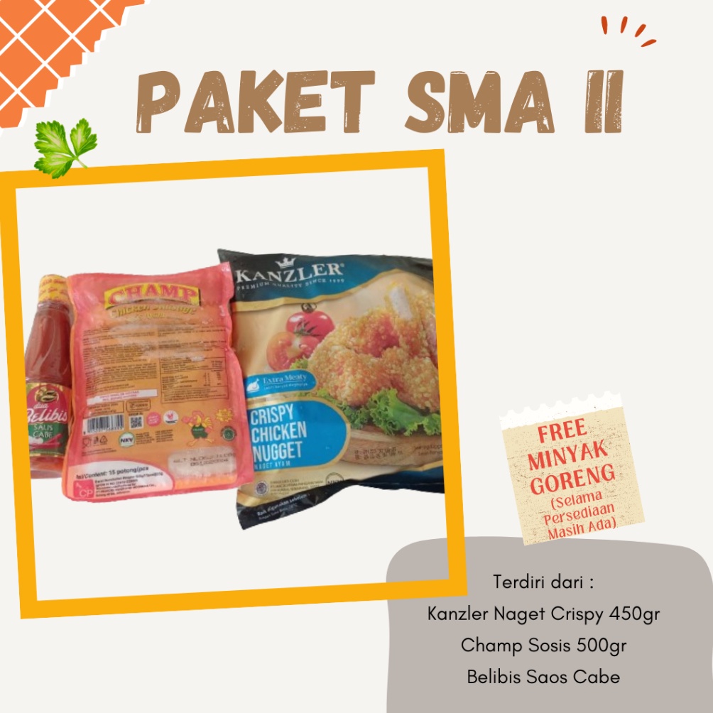 

PROMO MENARIK Paket Frozen Food Paket Ramadhan Paket Murah SMA II