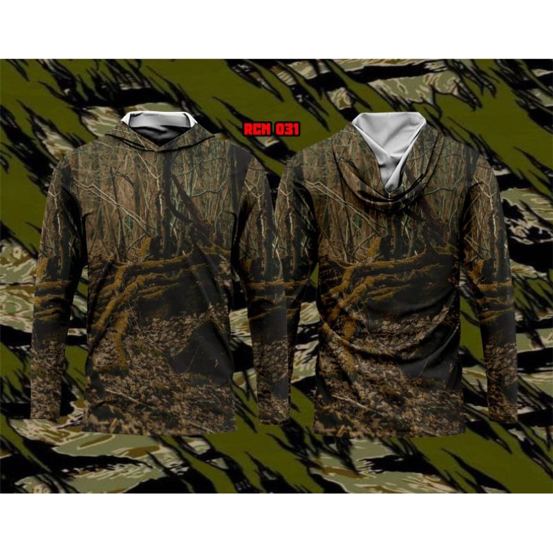 Jersey camo berburu / baju camo berburu / kaos jersey hunting berburu || RCM-029