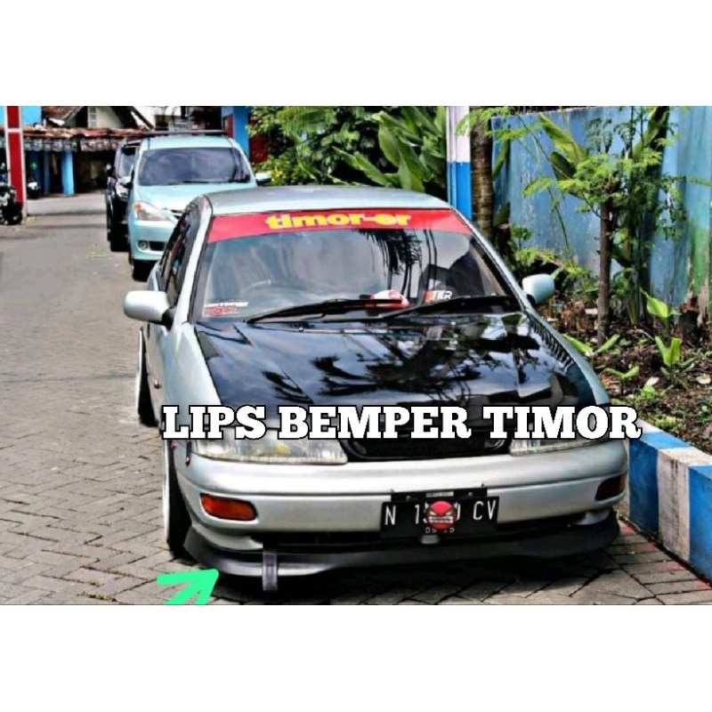 Spoiler Body Kit lips Bibir Bumper Depan timor