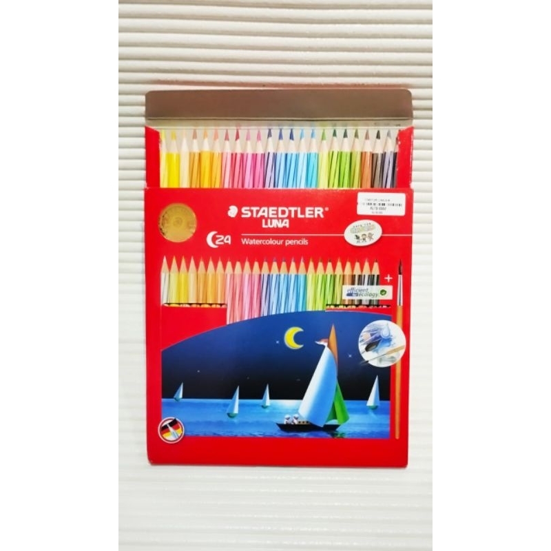 

PENSIL WARNA _STAEDTLER LUNA WATERCOLOUR_ 24W