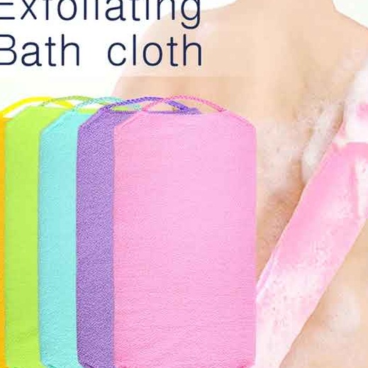 KP8 Kain Alat Mandi Pembersih Penggosok Punggung Halus