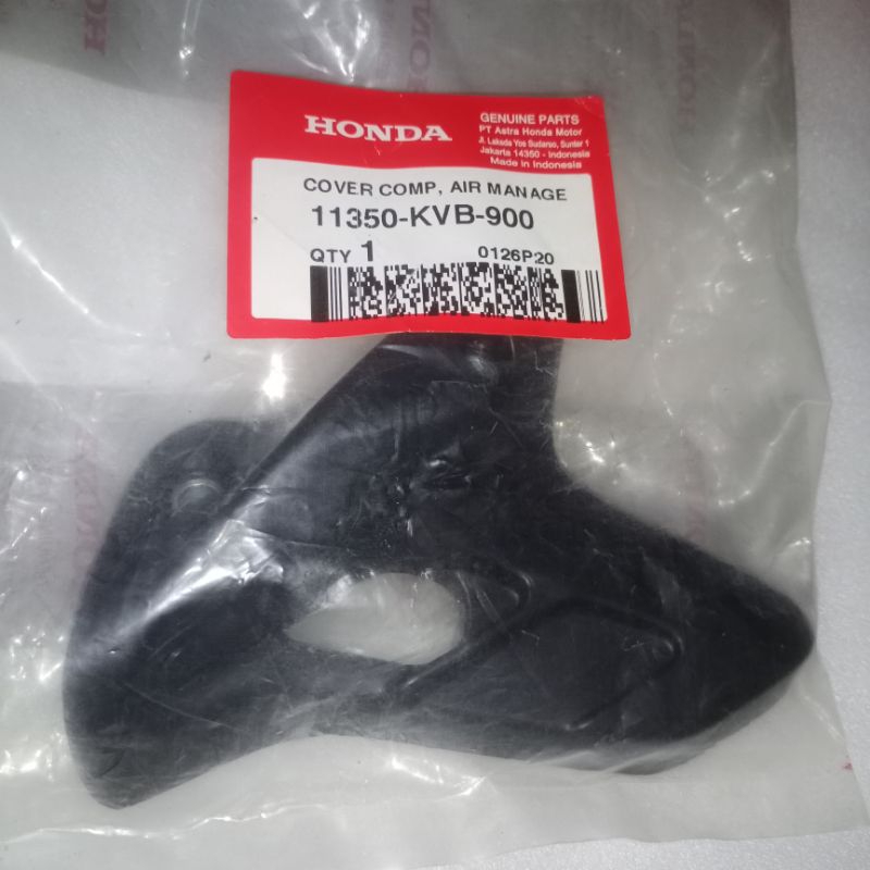 11350KVB900 Cover tutup Bak CVT kecil Honda Vario 110/Vario techno 110 CBS Karburator Ori Honda Genu