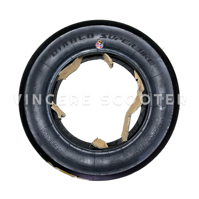 Ban Pirelli Diablo Superbike 100/80 Ring 10 Vespa Lambretta Mini GP Racing Race Balap