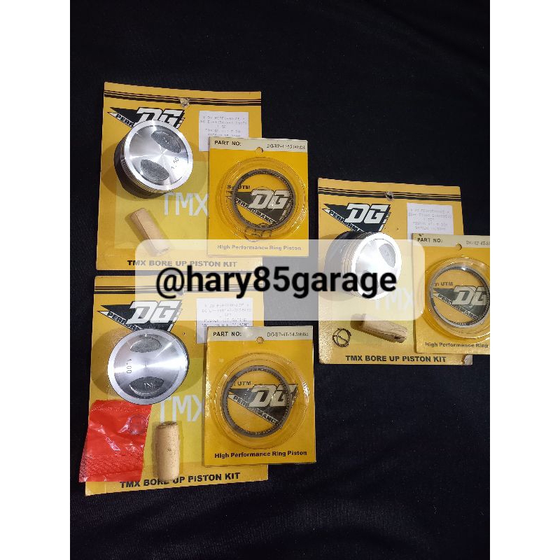 PISTON KIT DG RACING PERFORMANCE SUZUKI SHOGUN RACE ORIGINAL