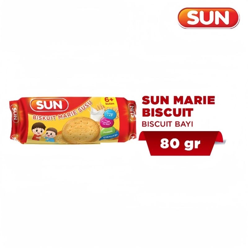 

SUN - BISKUIT MARIE SUSU 6+