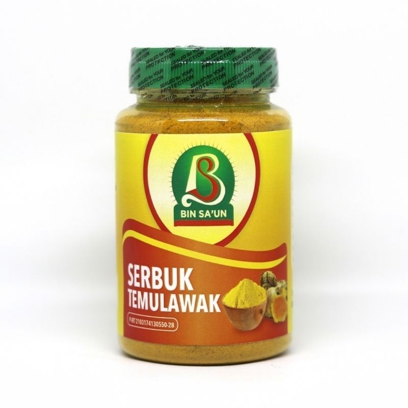 

Serbuk Temulawak Bin Saun Bubuk Temulawak Murni 120gr Original