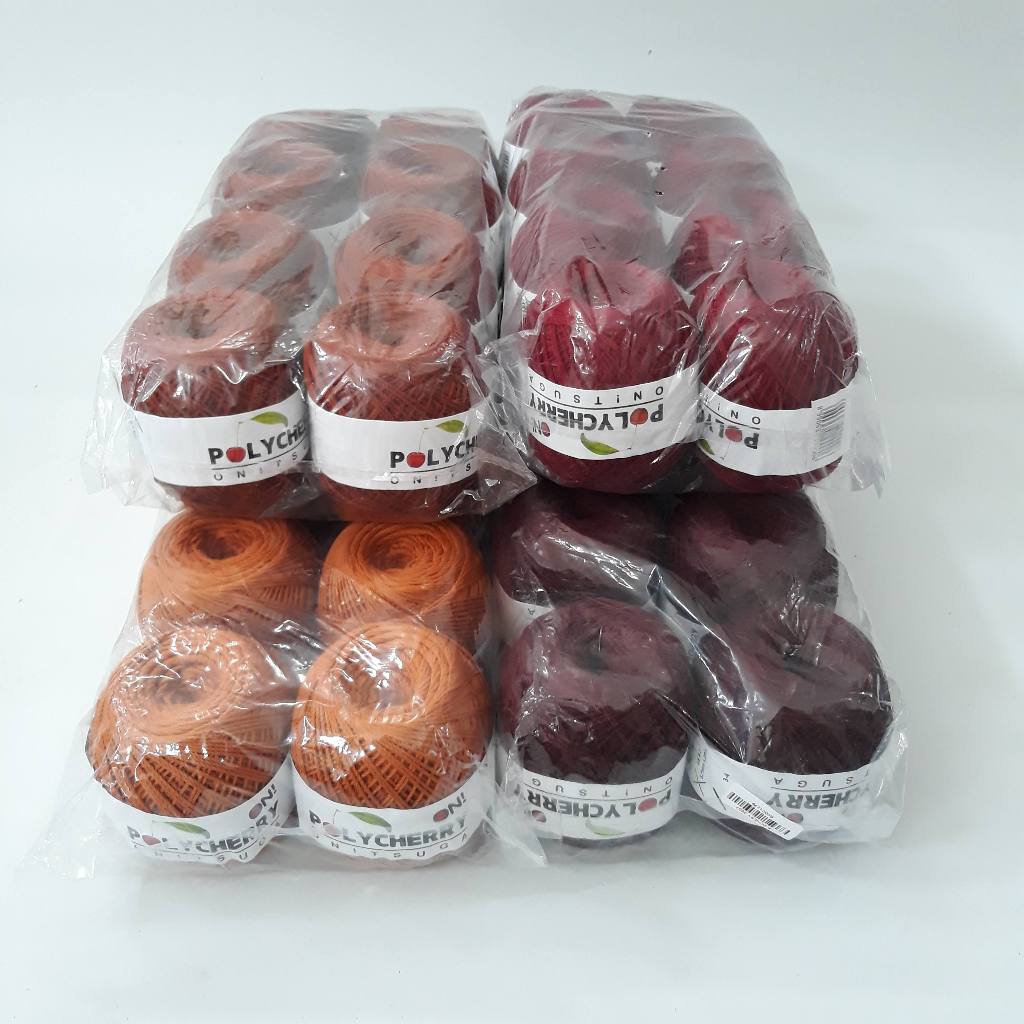 (GROSIR) BENANG RAJUT POLYCHERRY KATALOG 2