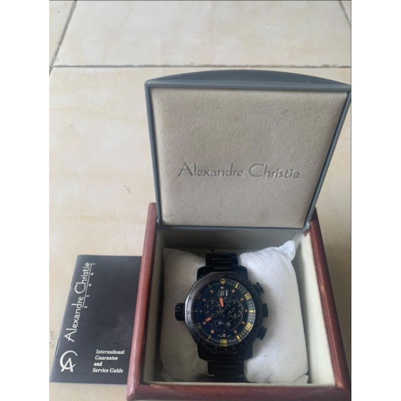 Jam tangan AC Fathom One 6168MC Special Edition Black dial