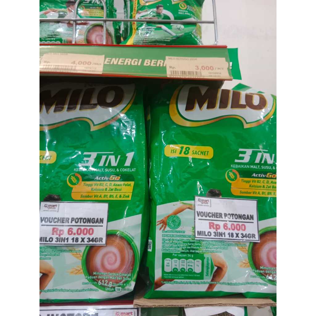 

SUSU BUBUK MILO 3 IN 1 18X34GR