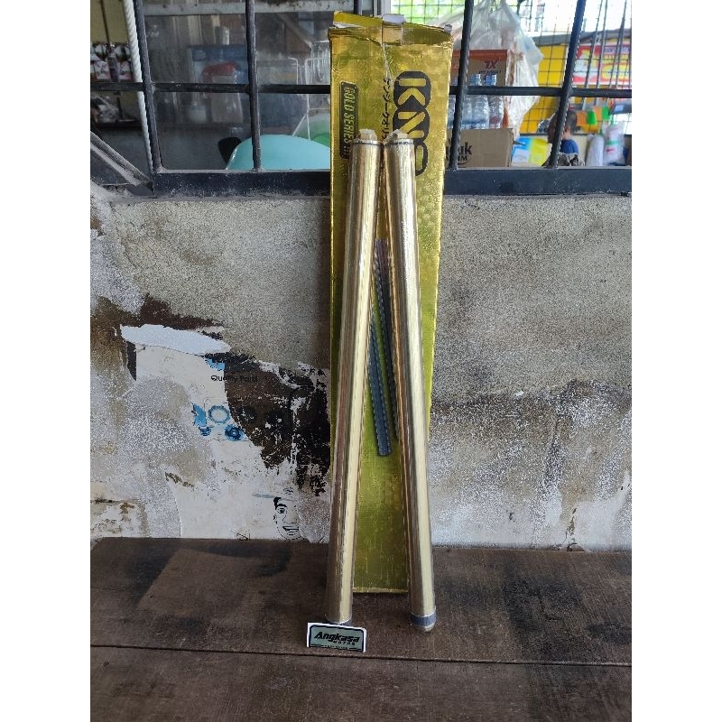 as shock depan knz premium ninja ss r gold Bambu shock depan