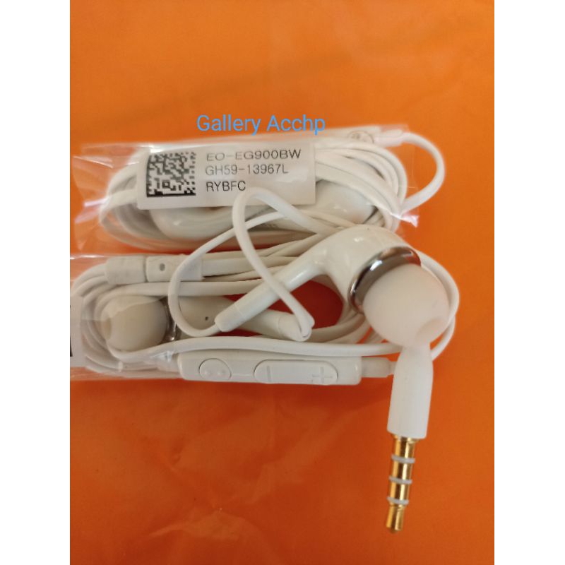 Headset Earphone Samsung Karet A80 A70 Jack kuning Original