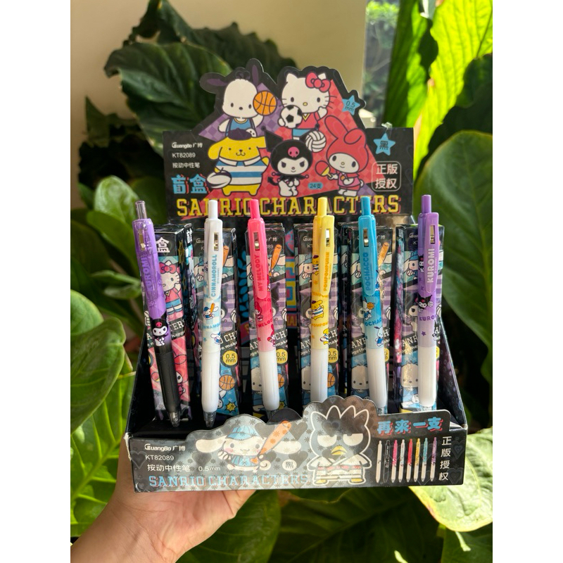 

BARU! Sanrio Blindbox Pen Black Series License