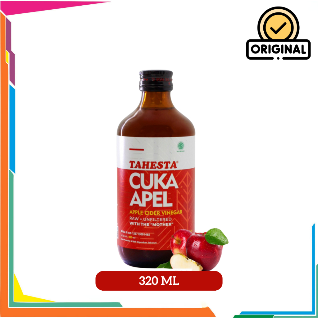 

Cuka Apel Tahesta 320 ML Apple Cider Vinegar